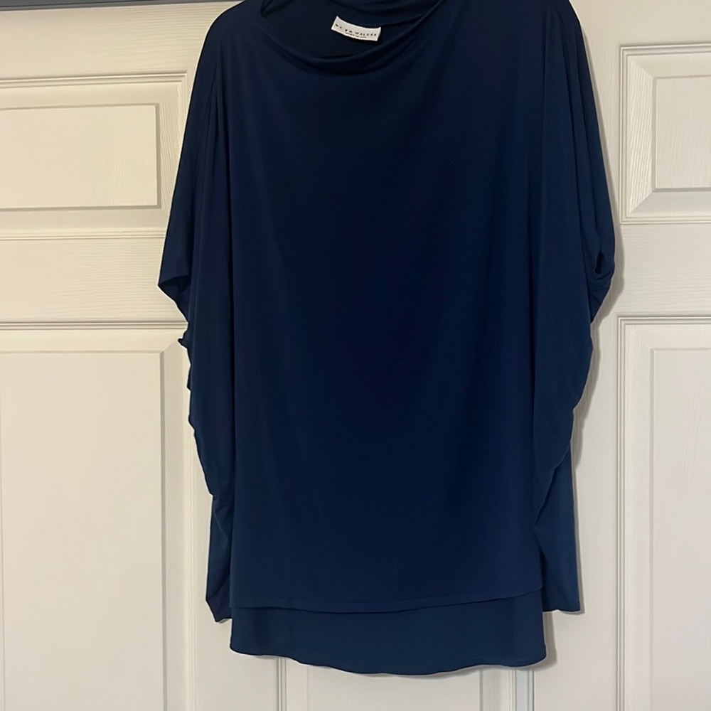 bryn walker cowl neck tunic top